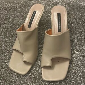 French Connection Beige Women's Sandals